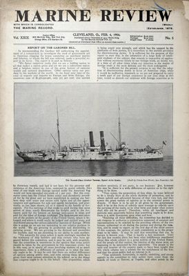 Marine Review (Cleveland, OH), 4 Feb 1904