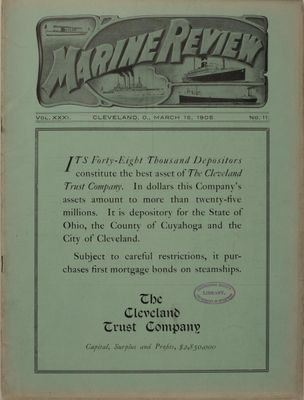 Marine Review (Cleveland, OH), 16 Mar 1905