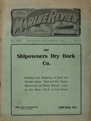 Marine Review (Cleveland, OH), 21 Sep 1905