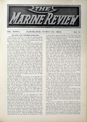 Marine Review (Cleveland, OH), 29 Mar 1906