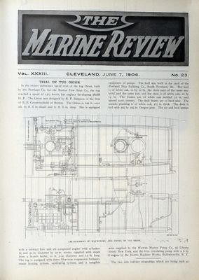 Marine Review (Cleveland, OH), 7 Jun 1906