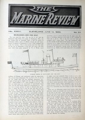 Marine Review (Cleveland, OH), 14 Jun 1906