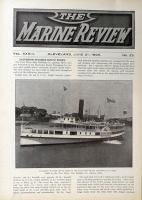 Marine Review (Cleveland, OH), 21 Jun 1906