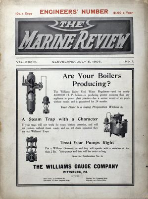 Marine Review (Cleveland, OH), 5 Jul 1906