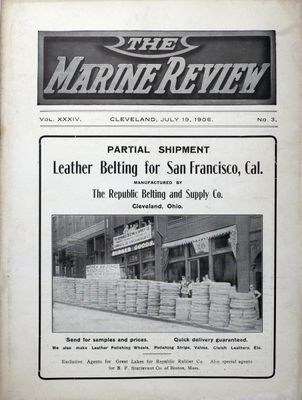 Marine Review (Cleveland, OH), 19 Jul 1906