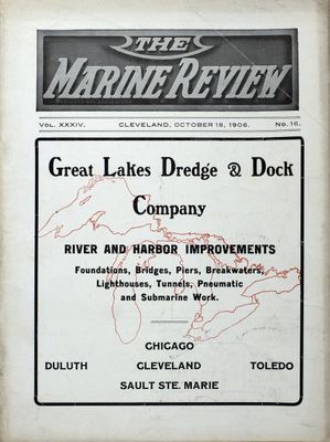 Marine Review (Cleveland, OH), 18 Oct 1906