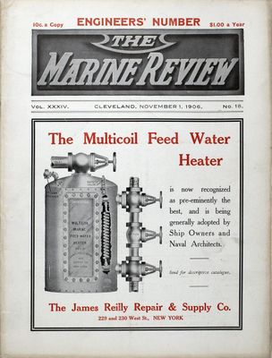 Marine Review (Cleveland, OH), 1 Nov 1906