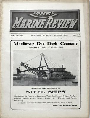 Marine Review (Cleveland, OH), 29 Nov 1906