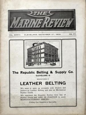 Marine Review (Cleveland, OH), 27 Dec 1906