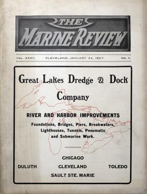 Marine Review (Cleveland, OH), 24 Jan 1907