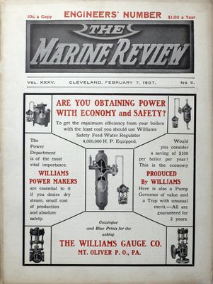 Marine Review (Cleveland, OH), 7 Feb 1907