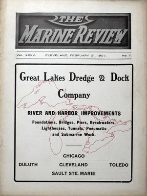 Marine Review (Cleveland, OH), 21 Feb 1907