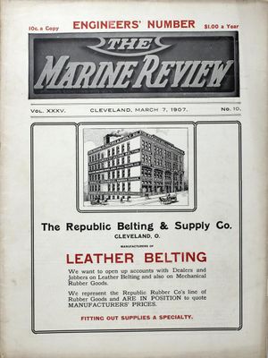 Marine Review (Cleveland, OH), 7 Mar 1907