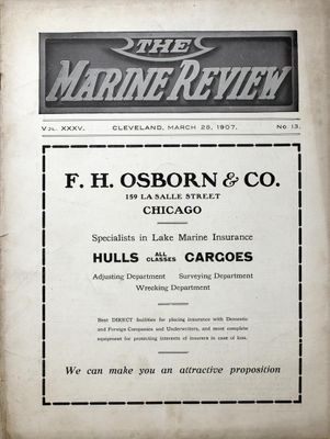 Marine Review (Cleveland, OH), 28 Mar 1907