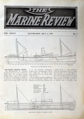 Marine Review (Cleveland, OH), 4 Jul 1907