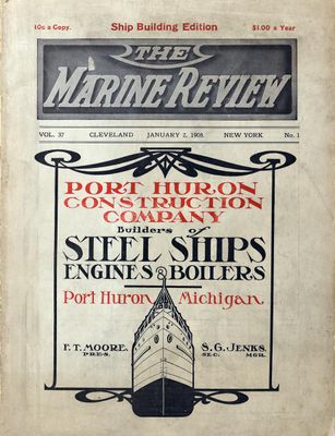 Marine Review (Cleveland, OH), 2 Jan 1908