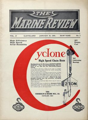 Marine Review (Cleveland, OH), 30 Jan 1908