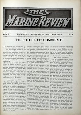 Marine Review (Cleveland, OH), 27 Feb 1908