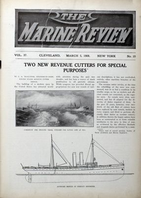 Marine Review (Cleveland, OH), 5 Mar 1908