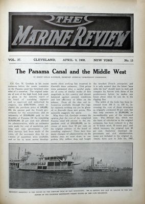 Marine Review (Cleveland, OH), 9 Apr 1908