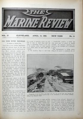 Marine Review (Cleveland, OH), 16 Apr 1908