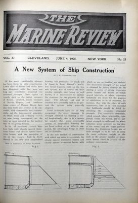 Marine Review (Cleveland, OH), 4 Jun 1908