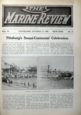 Marine Review (Cleveland, OH), 15 Oct 1908