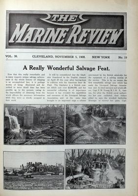 Marine Review (Cleveland, OH), 5 Nov 1908