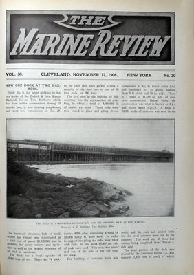 Marine Review (Cleveland, OH), 12 Nov 1908