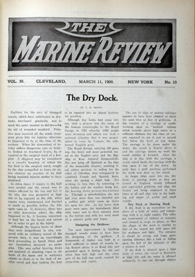 Marine Review (Cleveland, OH), 11 Mar 1909