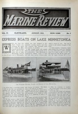 Marine Review (Cleveland, OH), August 1910