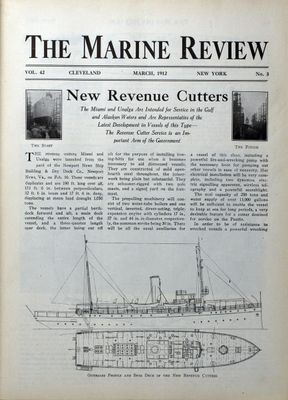 Marine Review (Cleveland, OH), March 1912