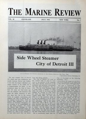 Marine Review (Cleveland, OH), July 1912