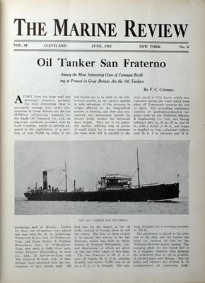 Marine Review (Cleveland, OH), June 1913