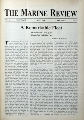 Marine Review (Cleveland, OH), May 1914