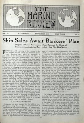 Marine Review (Cleveland, OH), November 1919