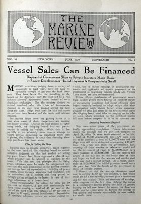 Marine Review (Cleveland, OH), June 1920