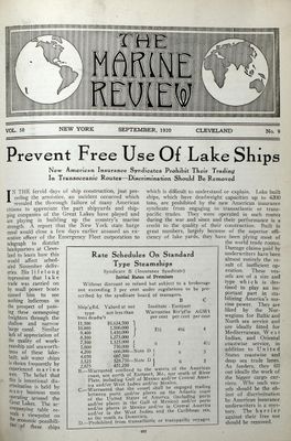 Marine Review (Cleveland, OH), September 1920