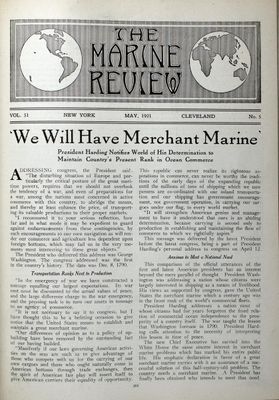 Marine Review (Cleveland, OH), May 1921