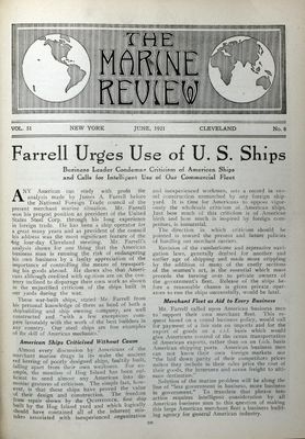 Marine Review (Cleveland, OH), June 1921