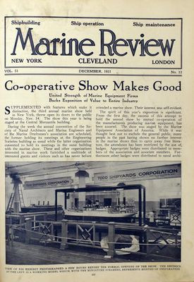 Marine Review (Cleveland, OH), December 1921